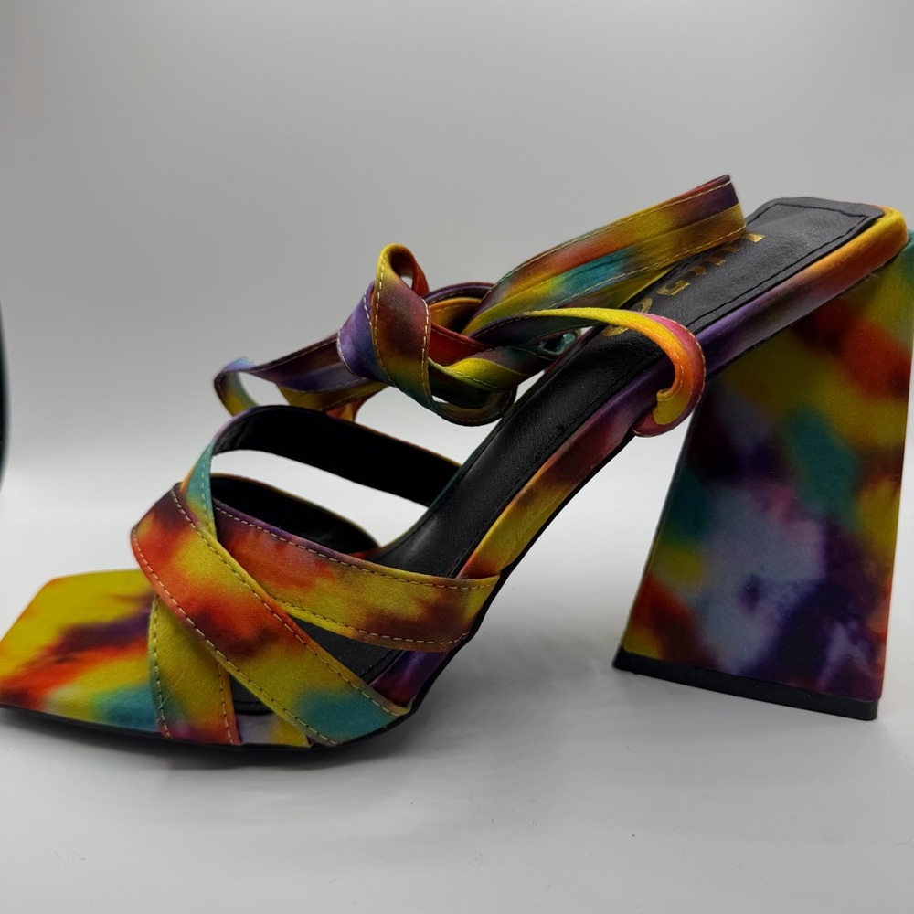 Colorful Women's Strappy Heels EGO UK Size 7 US Size 8.5/9